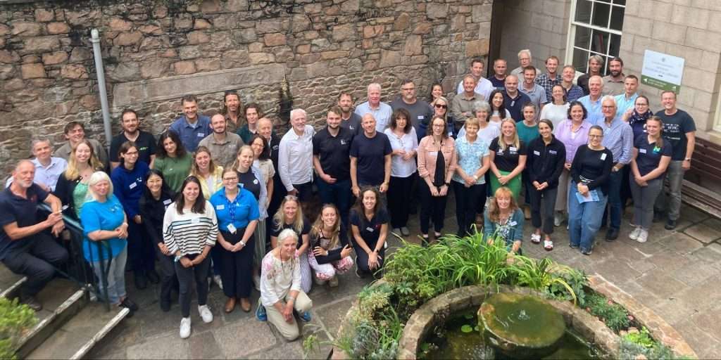 group photograph of delegates at the inter-island environment meeting 2024 in Jersey